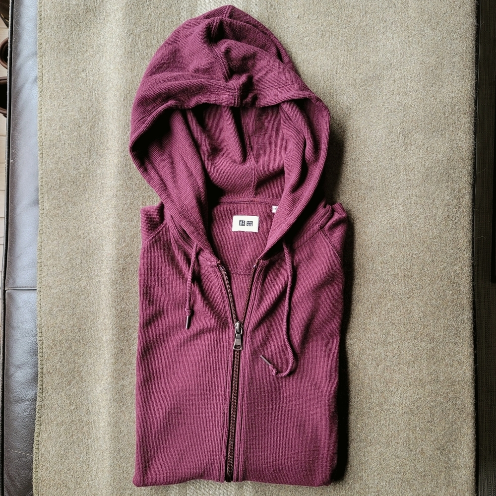 Uniqlo Zip Up Thermal Hoodie